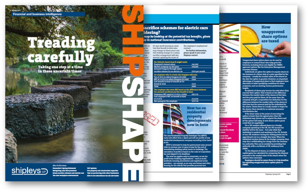 Shipshape Spring 2022 - image of magazine