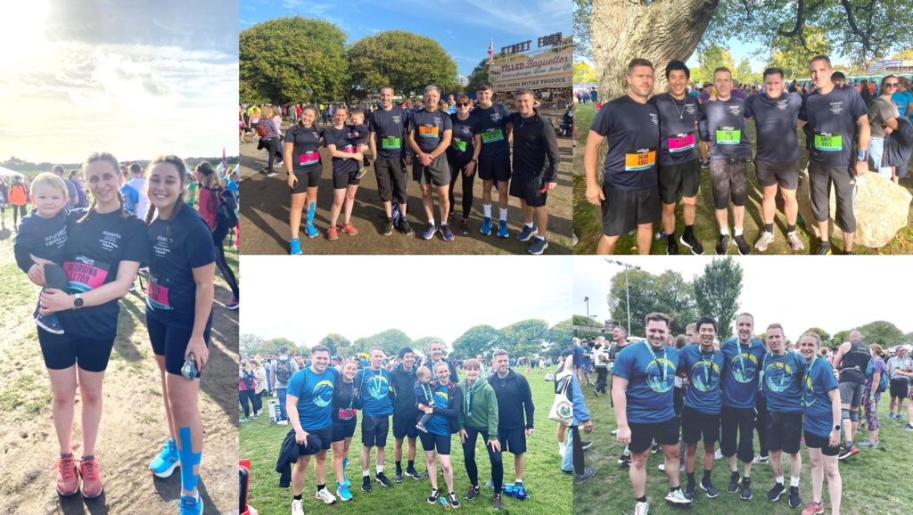 Shipleys LLP team ran the Great South Run for Group B Strep Support